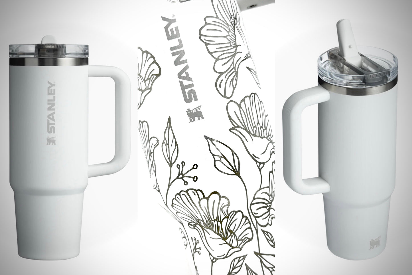 'OG Floral' - Quencher ProTour Flip Straw