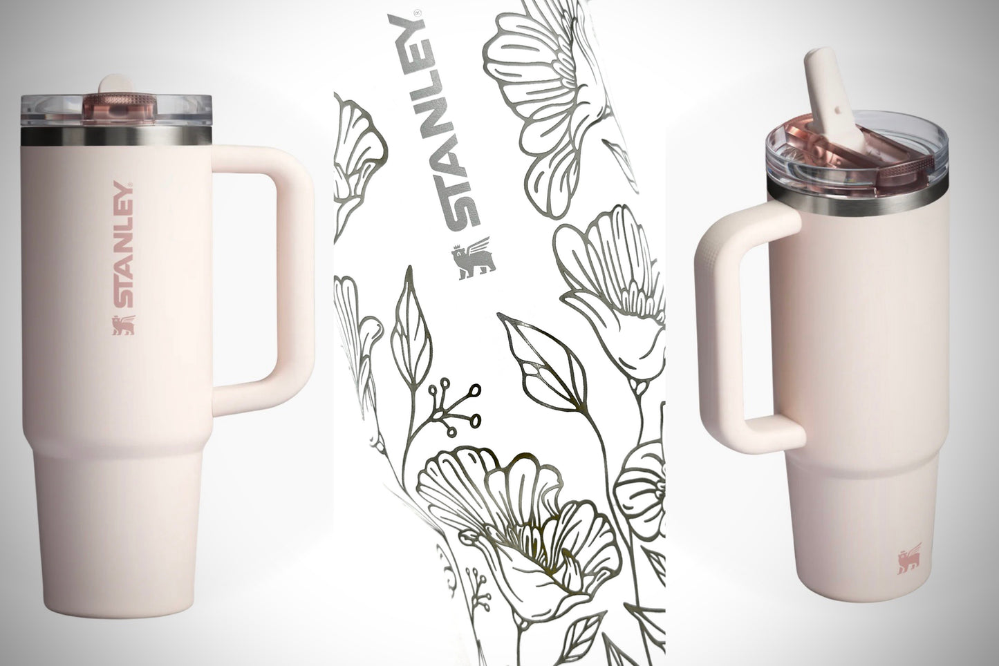 'OG Floral' - Quencher ProTour Flip Straw