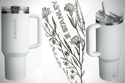 'Wild & Free' - Quencher ProTour Flip Straw