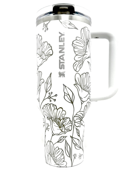 'OG Floral' - Quencher ProTour Flip Straw