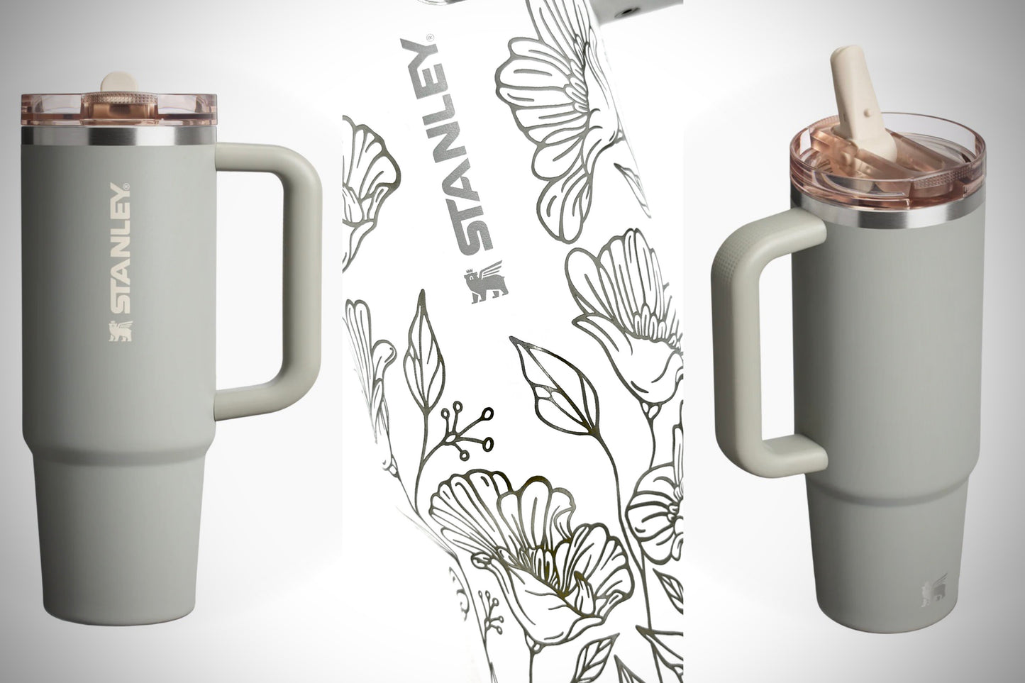 'OG Floral' - Quencher ProTour Flip Straw