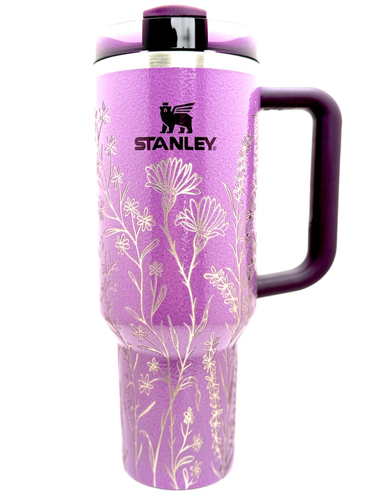 'Wild & Free' - Quencher FlowState (Limited Edition Hammertone Lilac)